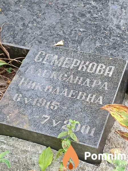 Семеркова Александра Николаевна