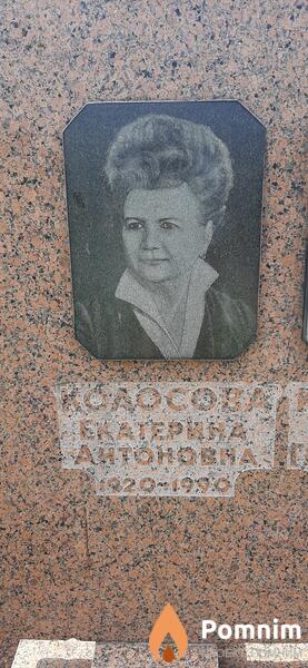 Колосова Екатерина Антоновна
