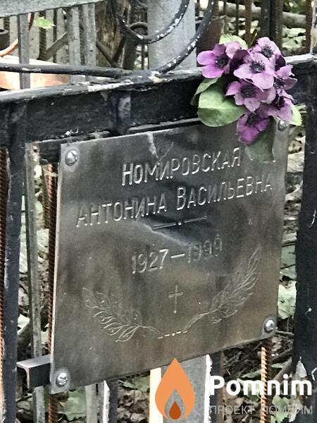 Номировская Антонина Васильевна