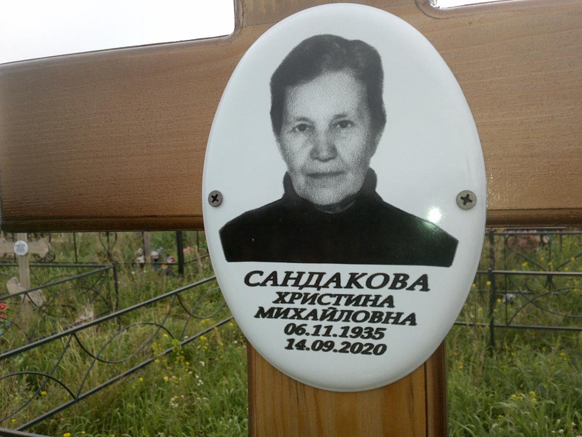 Сандакова Христина Михайловна