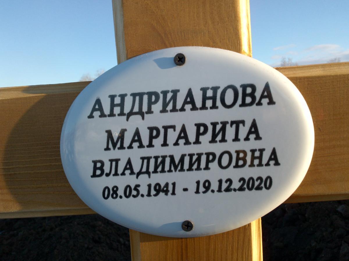 Андрианова Маргарита Владимировна