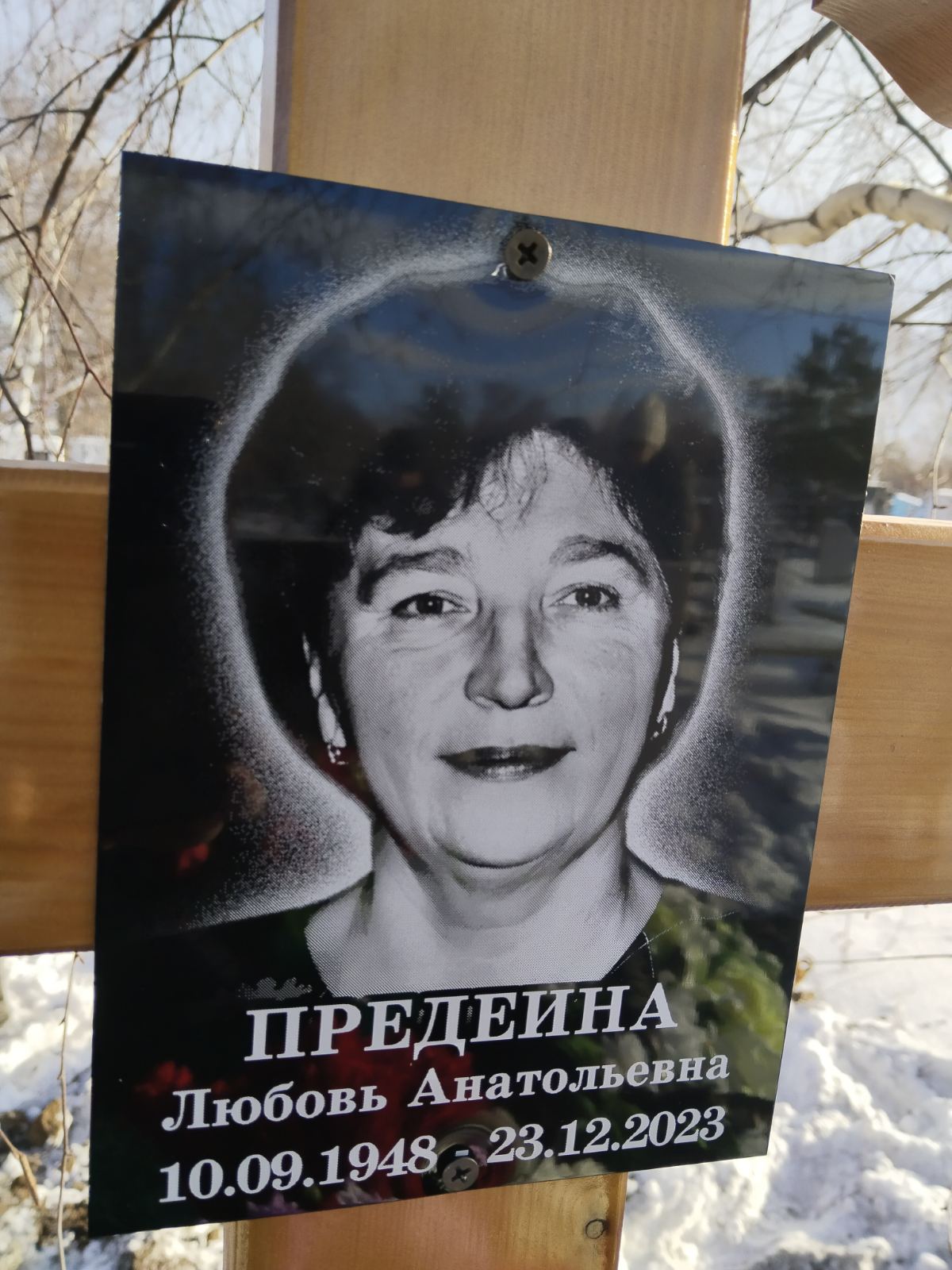Предеина Любовь Анатольевна