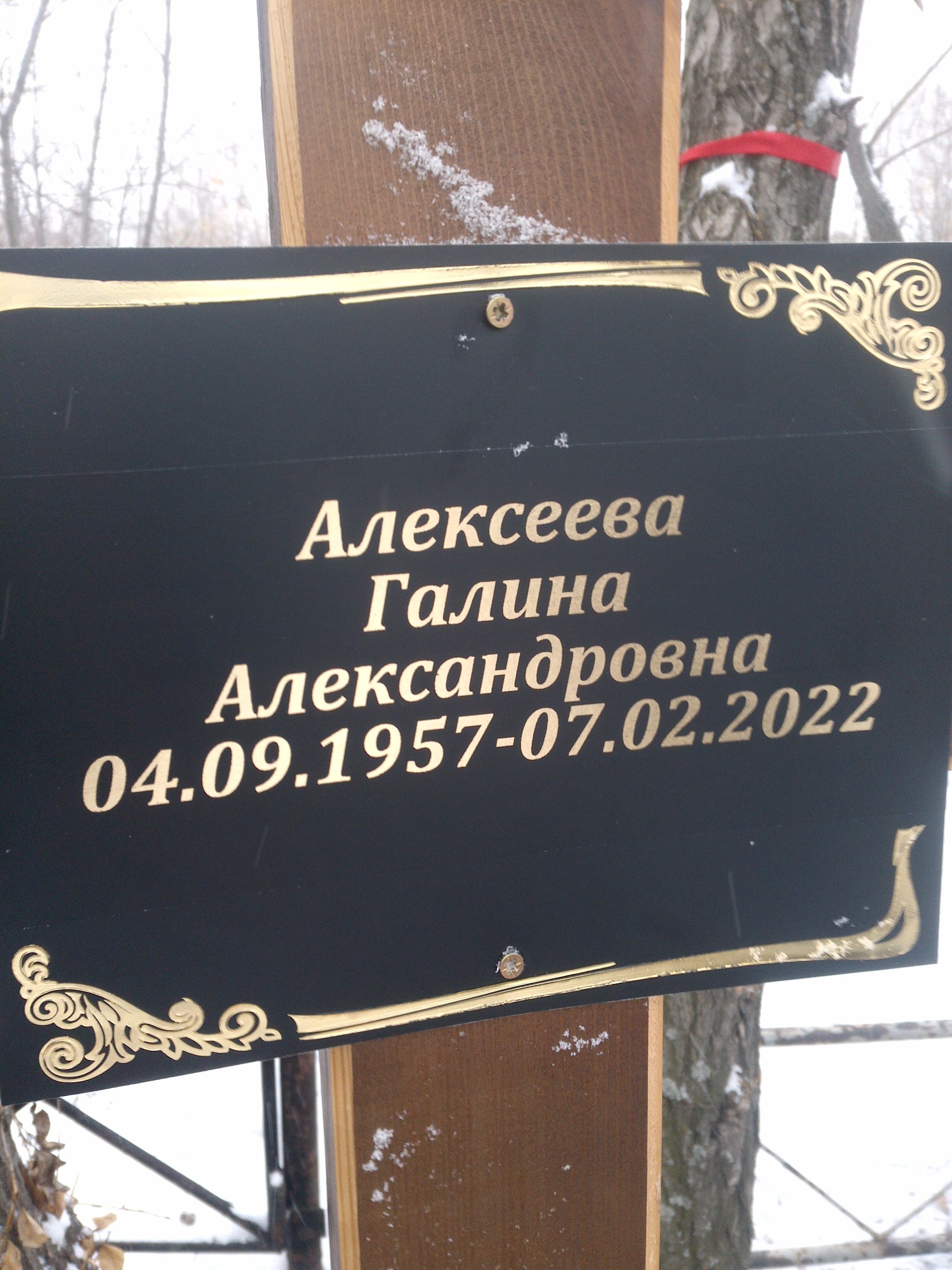 Алексеева Галина Александровна