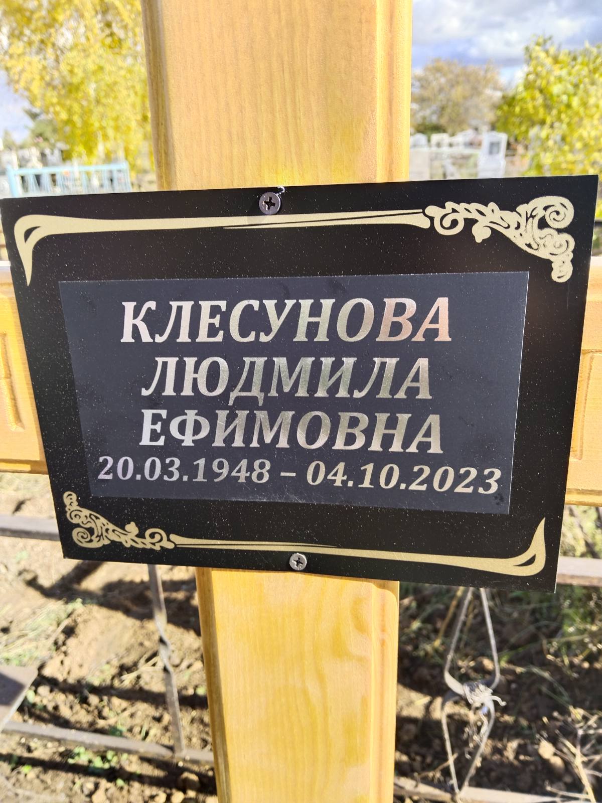 Клесунова Людмила Ефимовна