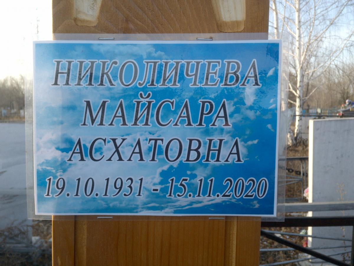 Николичева Майсара Алехадовна
