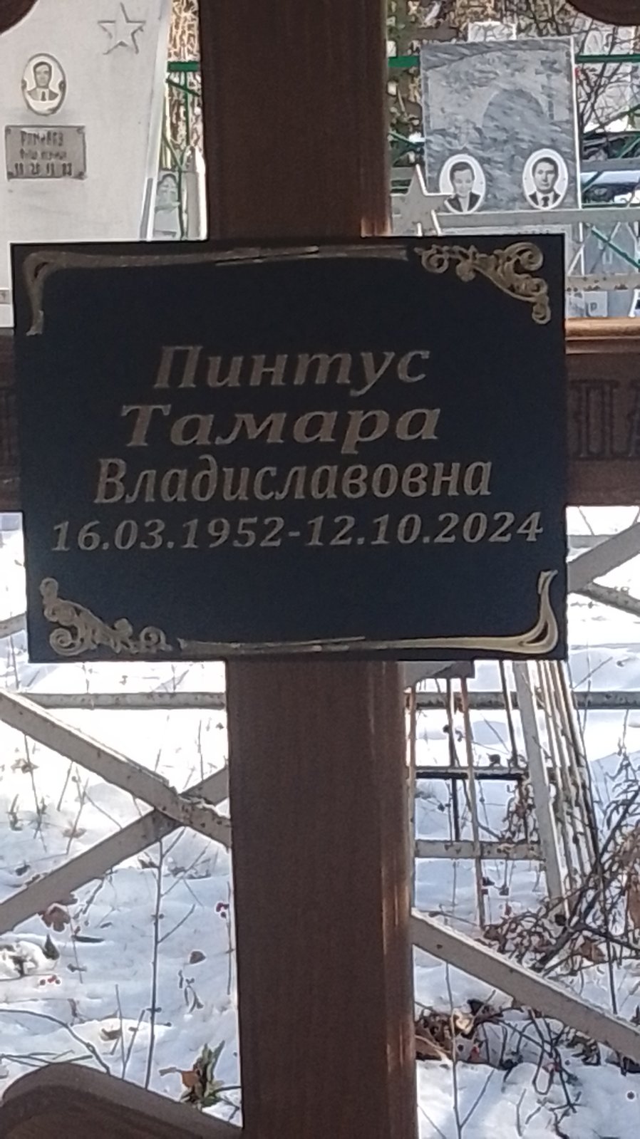 Пинтус Тамара Владиславовна
