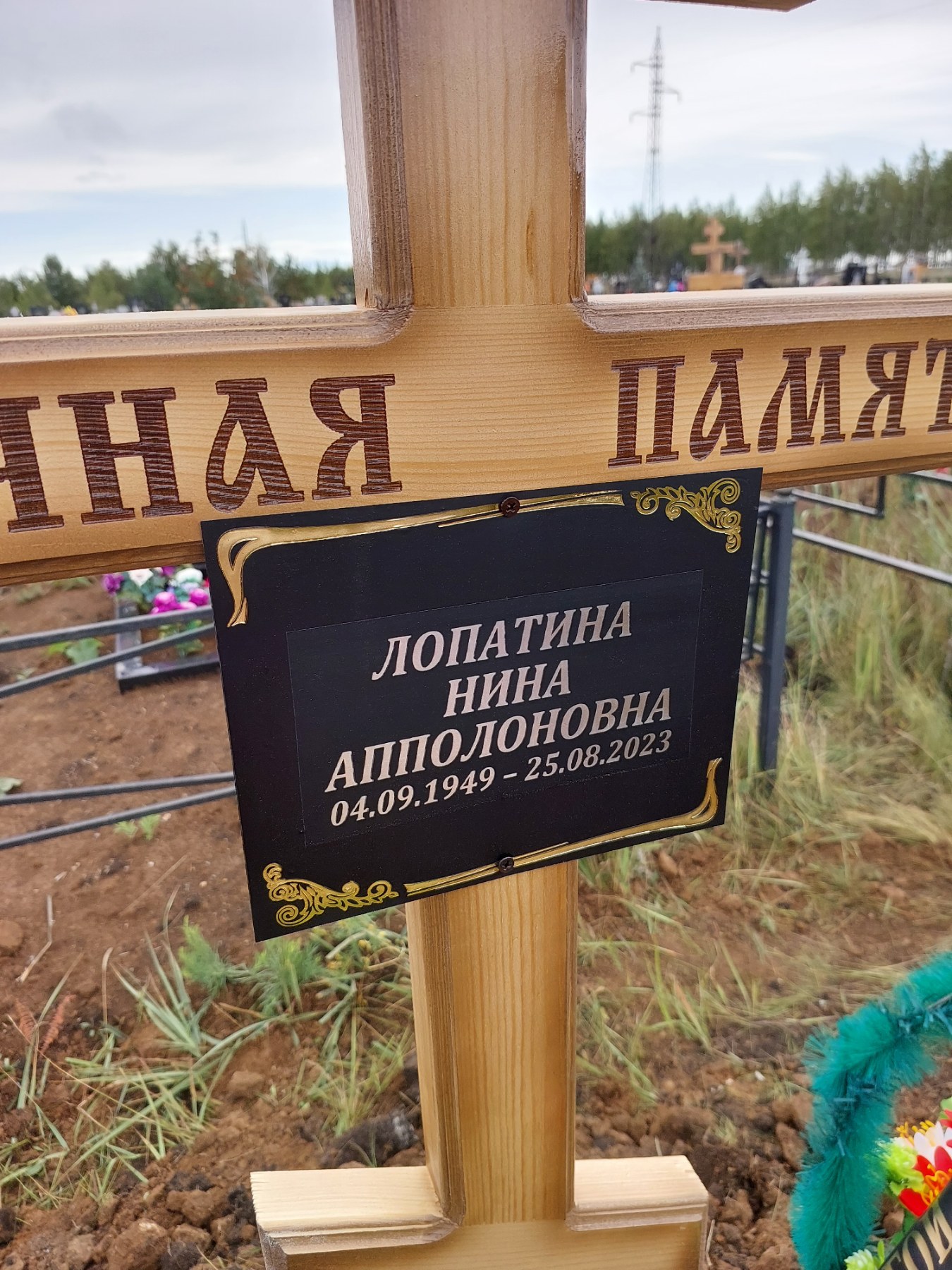 Лопатина Нина Апполоновна
