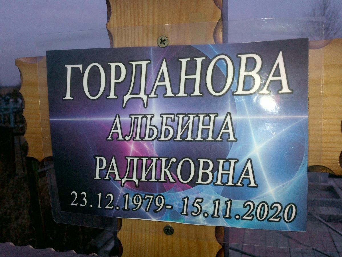 Горданова Альбина Радиковна
