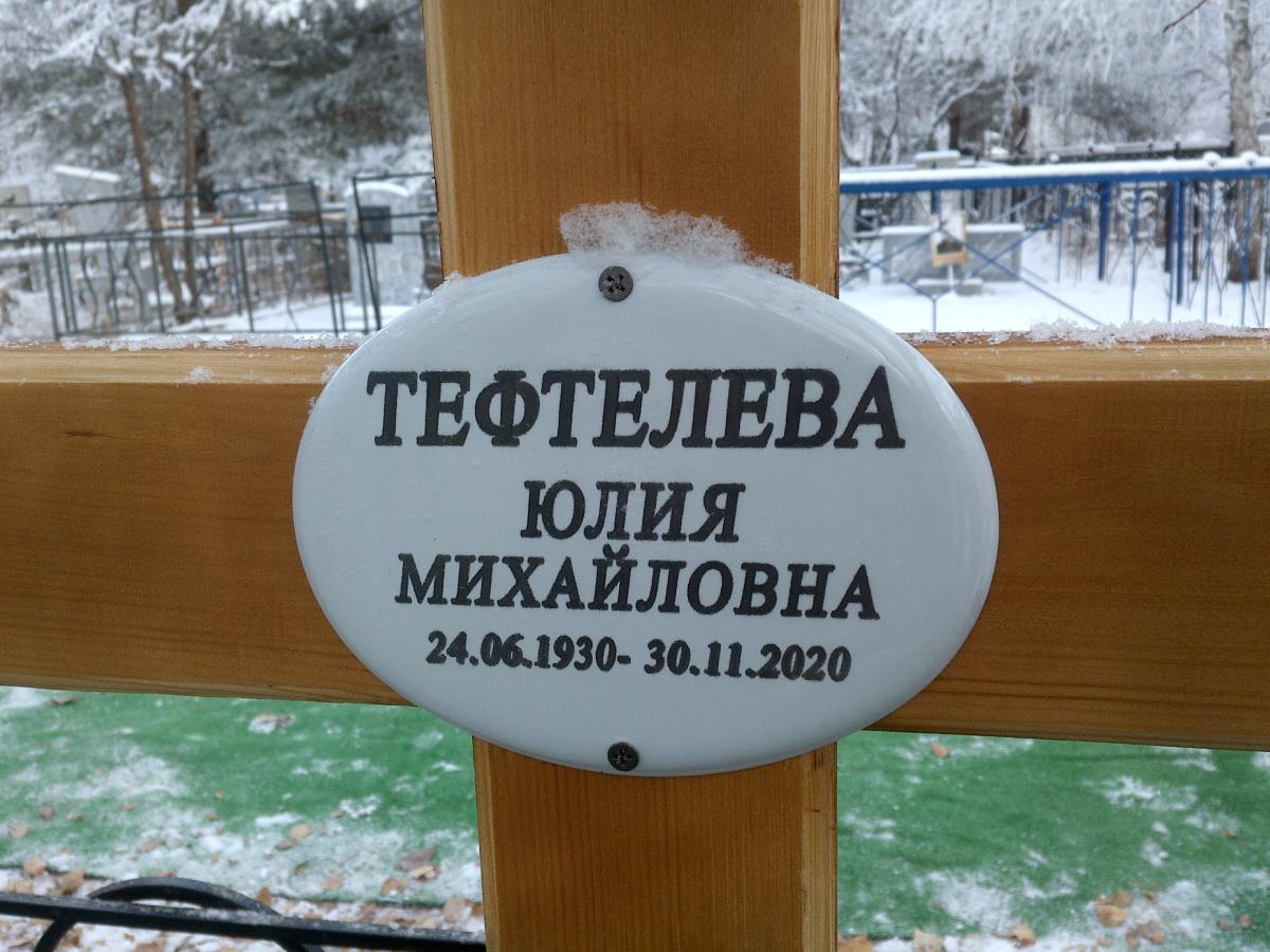 Тефтелева Юлия Михайловна