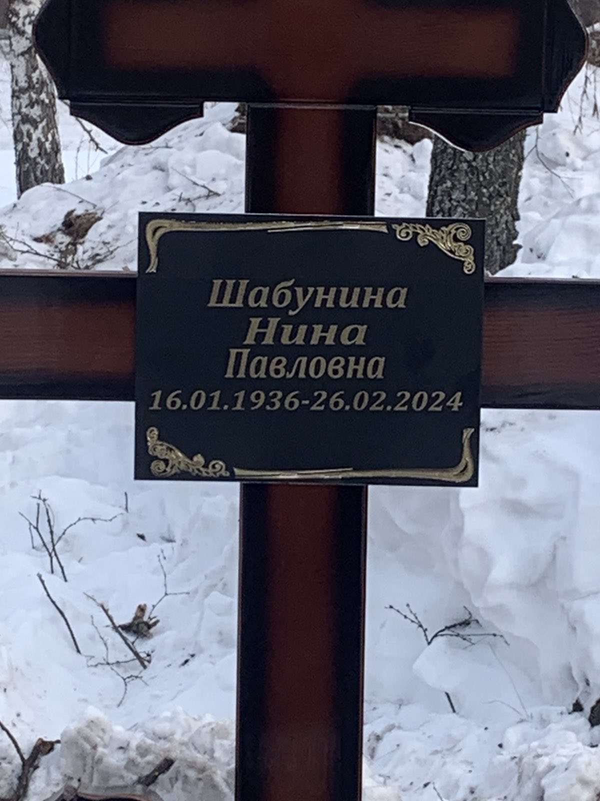 Шабунина Нина Павловна