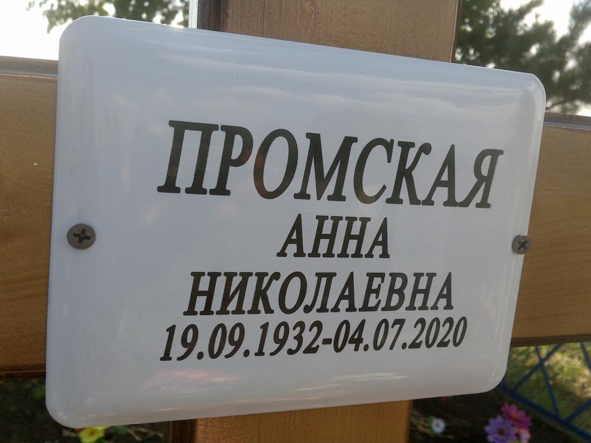 Промская Анна Николаевна