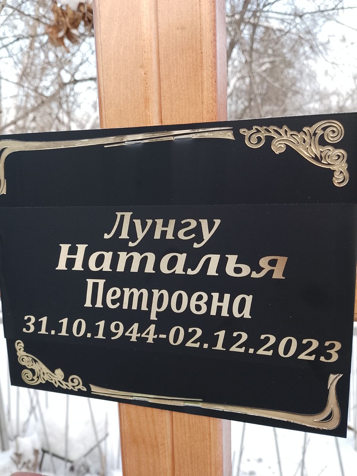 Лунгу Наталья Петровна
